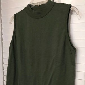 Vintage Mock Turtleneck Top Size Medium